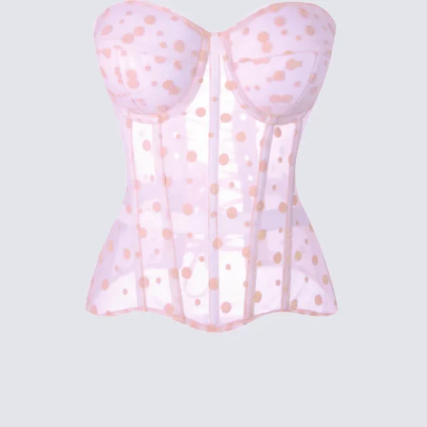 Pink Marie corset