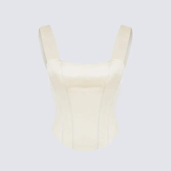 White Sia corset