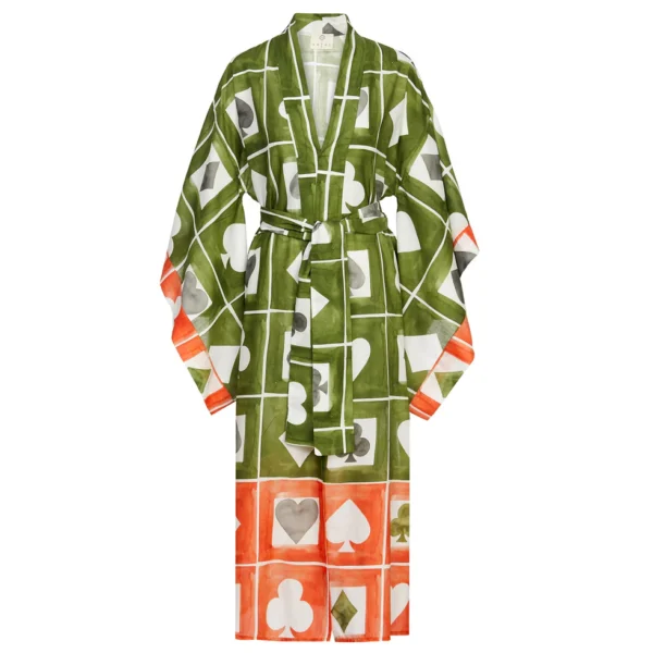 Summer Kaftan Cards Green
