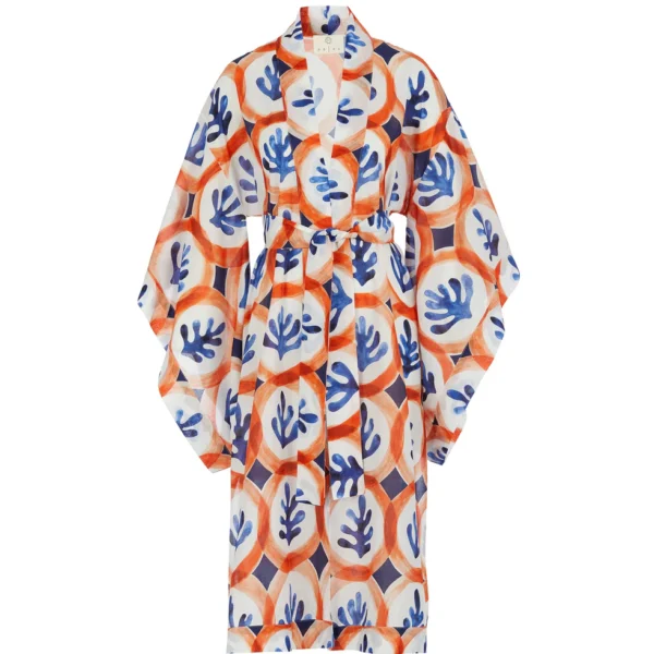 Summer Kaftan Matisse Orange