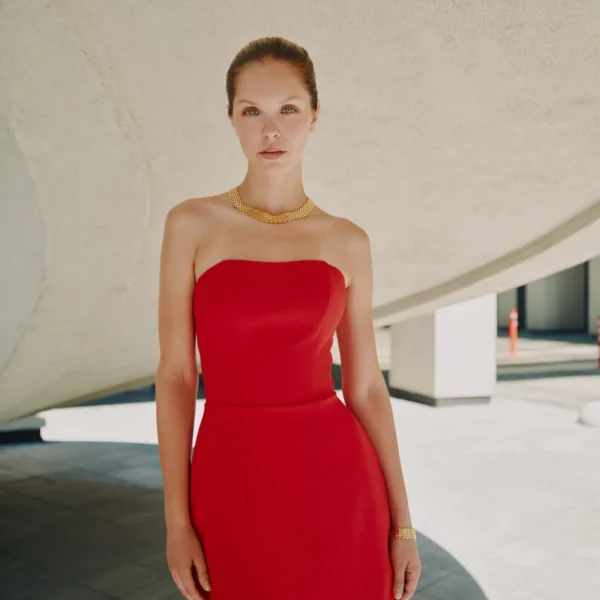 Corset Dress RED