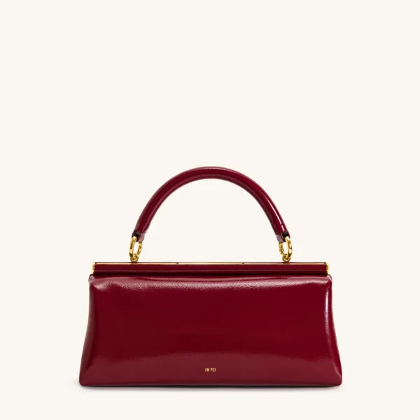 Danna Top Handle Bag   Claret