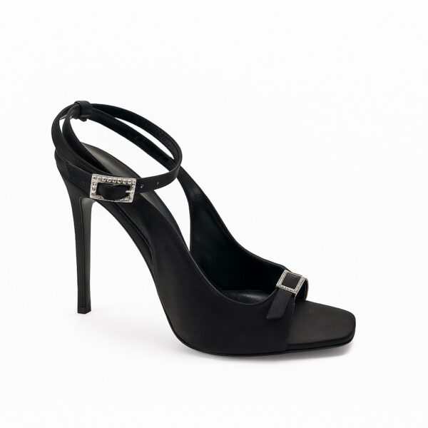 Jabotter Shirley Satin High Heels in black