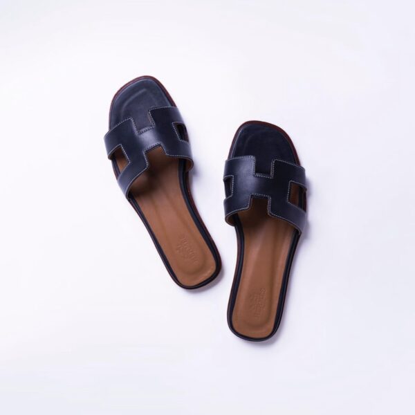 Hermes Sandals  Black