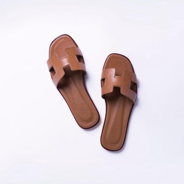 Hermes Sandals   Brown