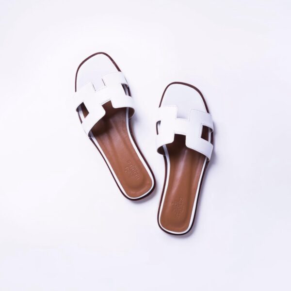 Hermes Sandals  White