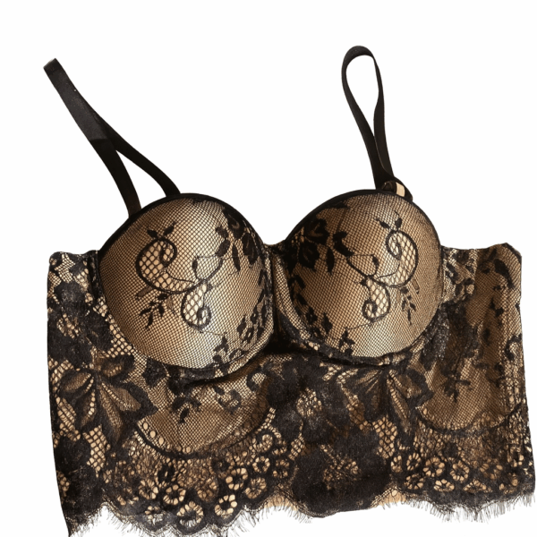 CROP CORSET DANTEL