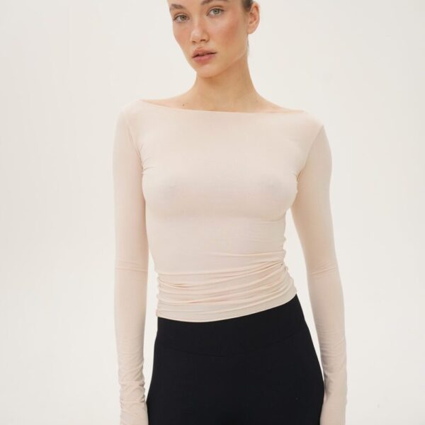 Tina Longsleeve with Light Sheerness