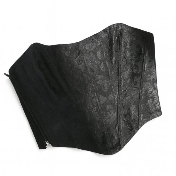 BLACK CROP CORSET 2