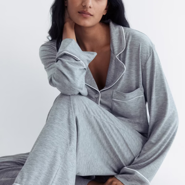 Viscose blend pyjamas GRY