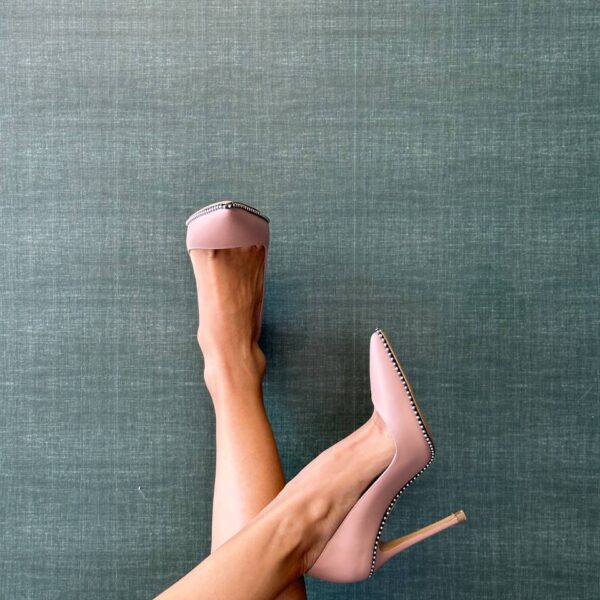 Stiletto 10cm Cream